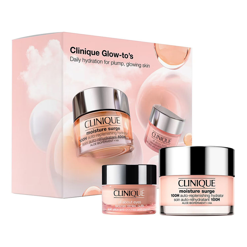 Clinique Glow To’s Moisture Surge Set