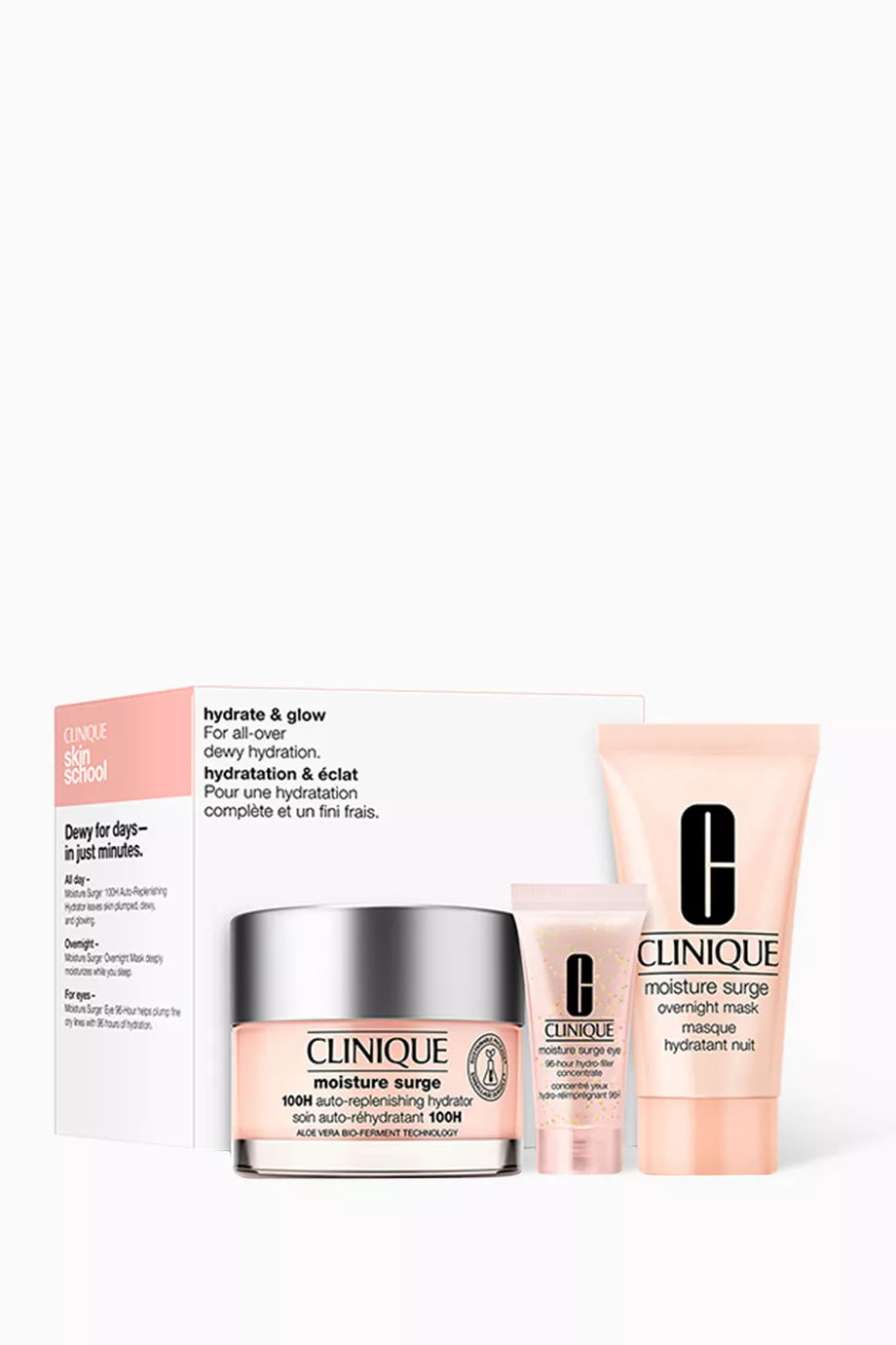 Clinique Hydrate & Glow Set - Moisture Surge™ 100H Set