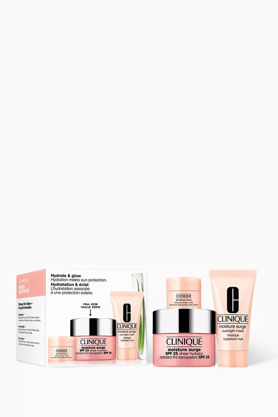 Clinique Hydrate + Glow with SPF Skincare Gift Set