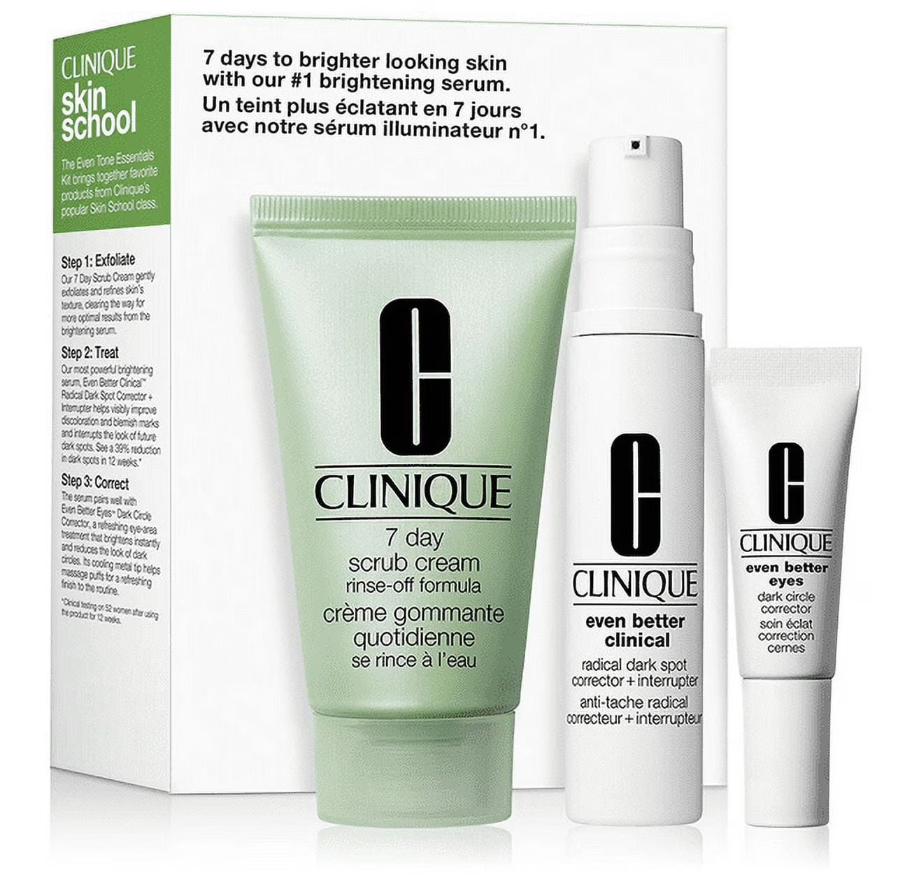 Clinique School Skin Supplies Even Tone Essentials Skin Care Set