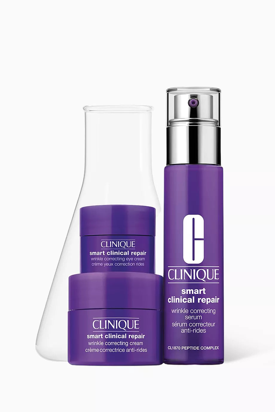 Clinique Smooth and Renew Lab Deluxe Serum Skincare Set