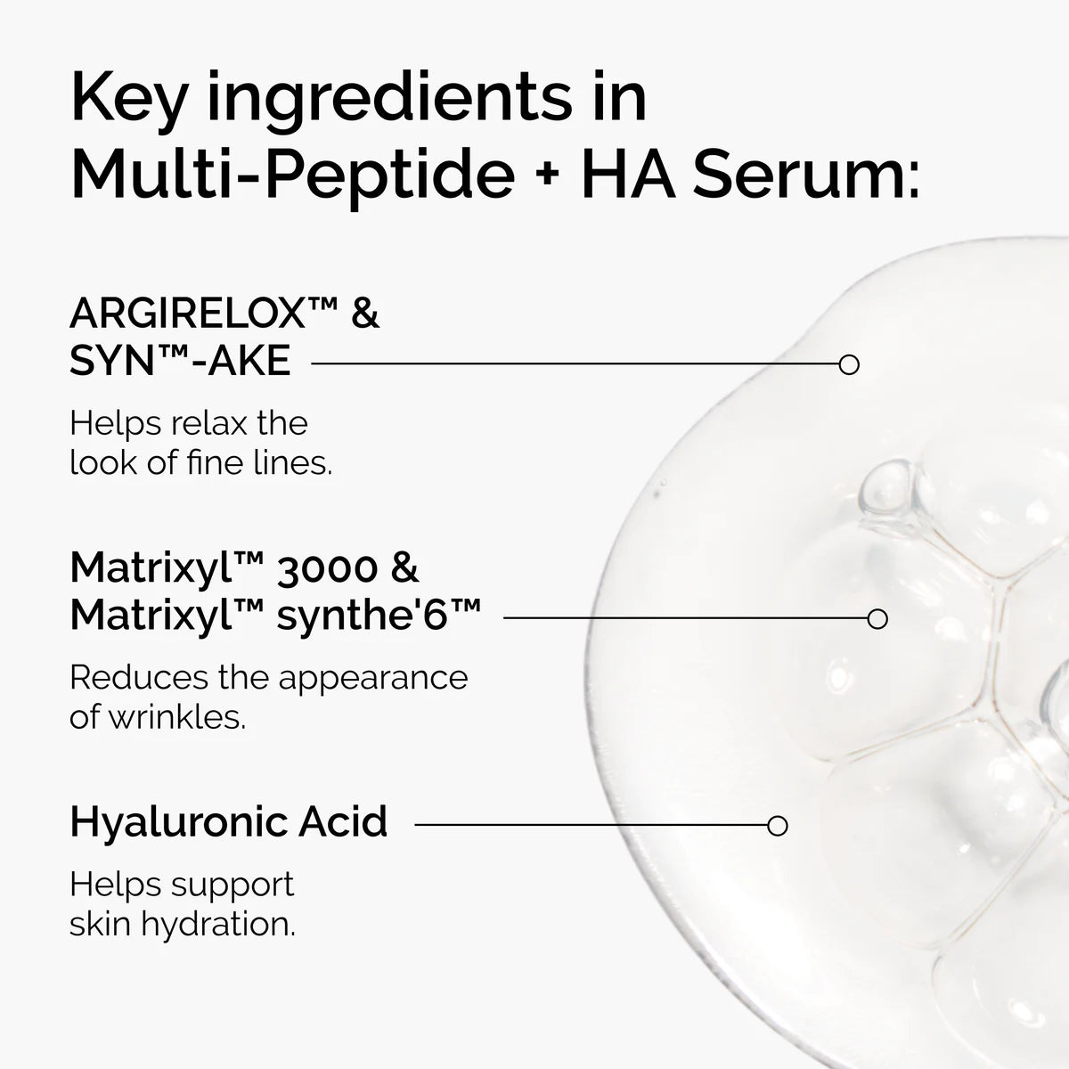 Multi-Peptide + HA Serum 30ML