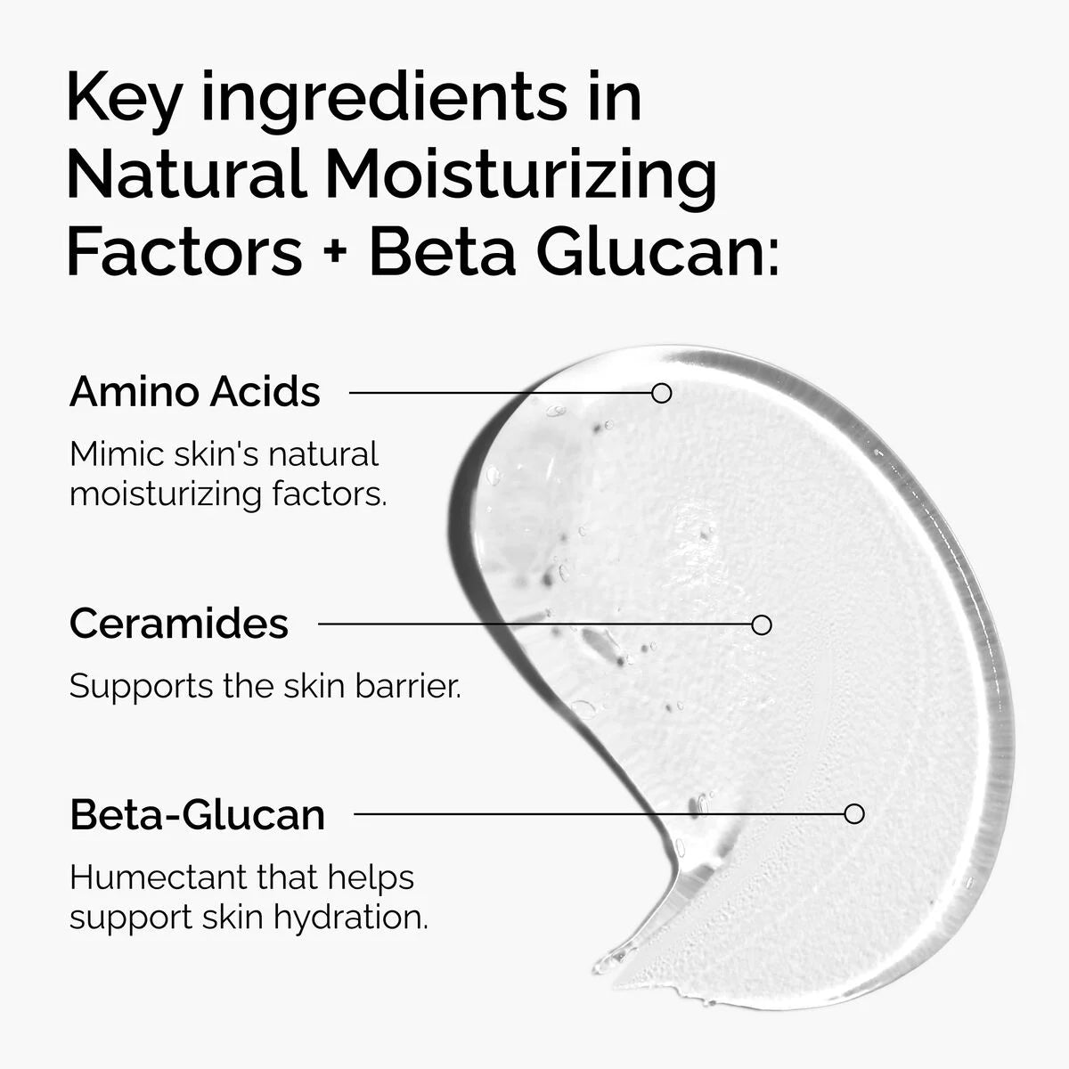 Natural Moisturizing Factors + Beta Glucan 100ML