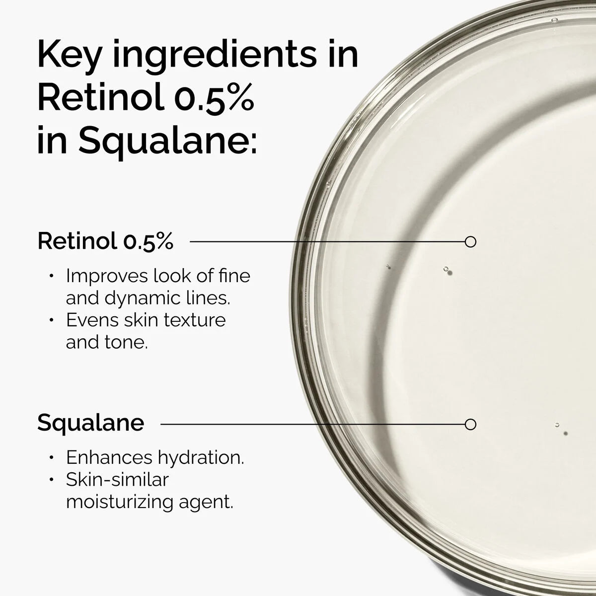 Retinol 0.5% in Squalane 30ML