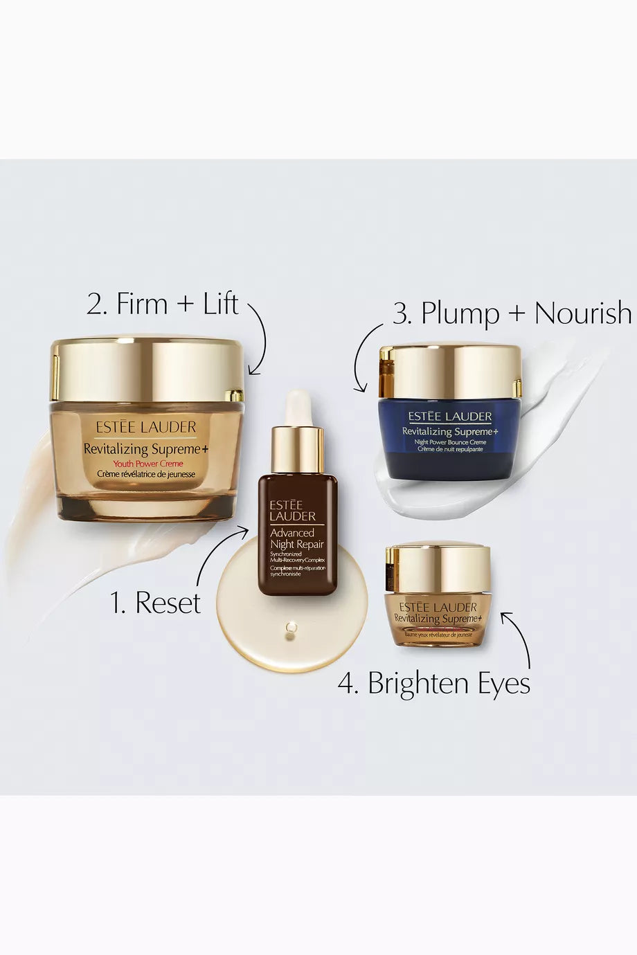 The Lifting + Firming Routine Revitalizing Supreme + Skincare Gift Set
