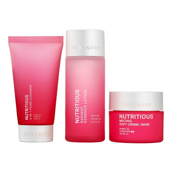 See The Glow Purify + Pores + Hydration Nutritious Skincare Set