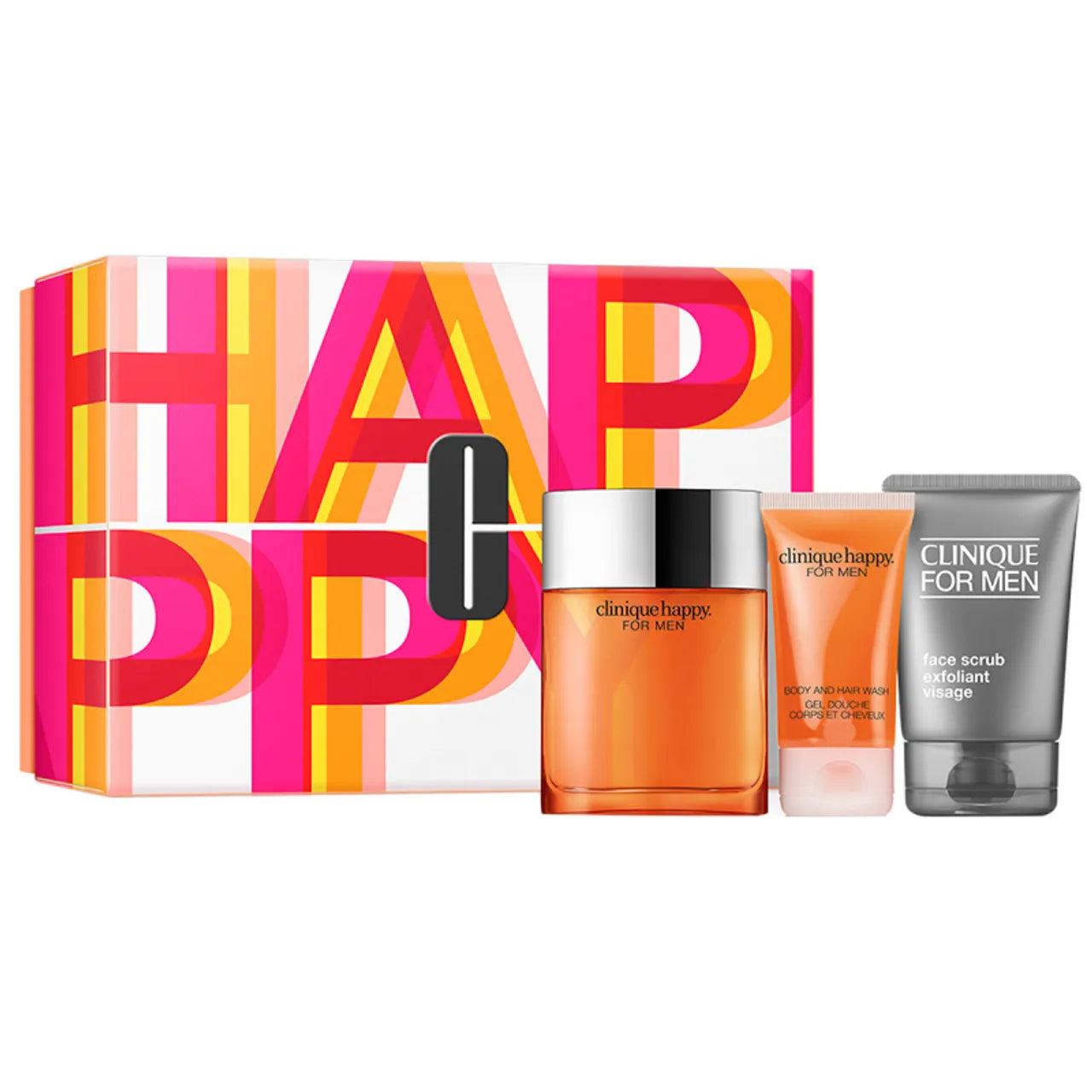 Happy Men EDT Spray 100ml 2Pieces SET