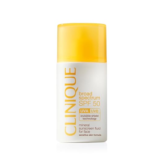 Broad Spectrum Mineral Sunscreen Fluid for Face SPF50 30ML