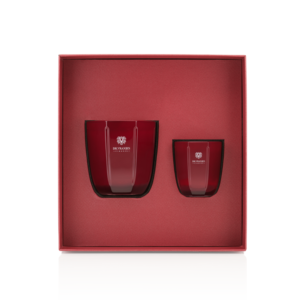 Rosso Nobile Candles Gift Box