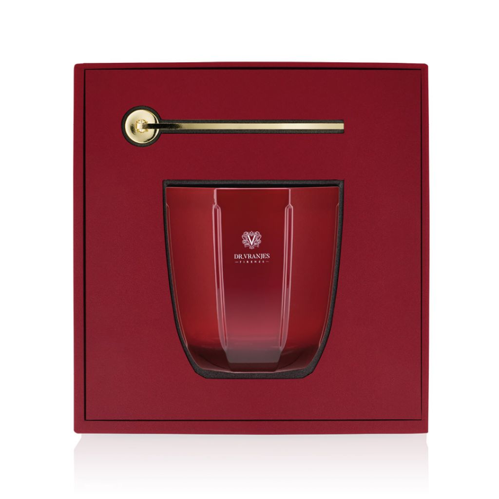 Gift Box Rosso Nobile Candle and Flame Extinguisher